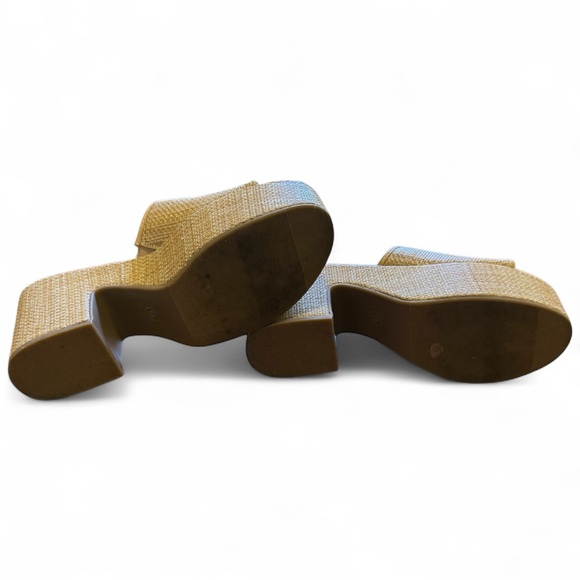 A New Day Tan Platform Sandals - Picture 5 of 7